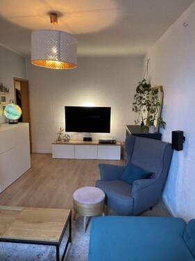 Wohnzimmer - 4 Zimmer Etagenwohnung in Wetter (Ruhr)