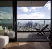 38. Etage - Spektakuläre 2-Zimmerwohnung, ganz oben - Provisionsfrei - Frankfurt am Main Westend-Süd