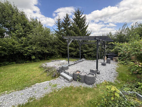 Gartenhaus vorbereitet - 