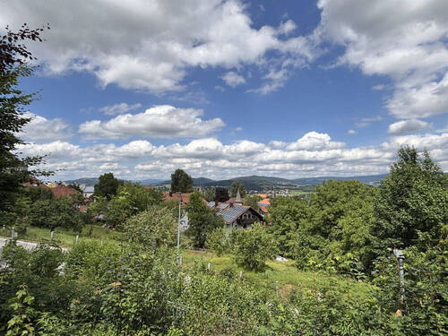 Blick von der Terrasse über Waldkirchen - 