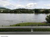 Aussicht vom Balkon - 4 Zimmer Etagenwohnung in Koblenz - Stolzenfels KRIPP