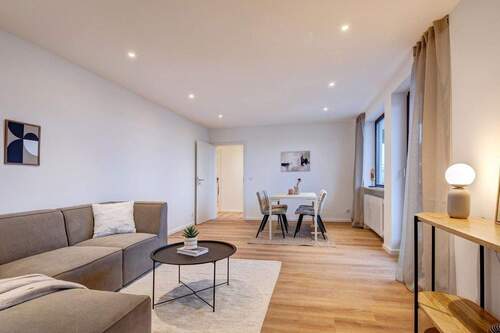 Wohn-und Esszimmer - 2 Zimmer Etagenwohnung in Bad Wörishofen