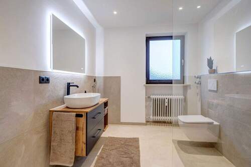 Bad mit Begehbarer Dusche - 