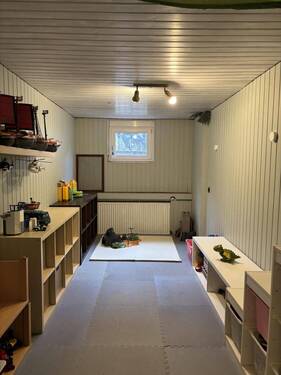 Hobbyraum im Kellergeschoss - 