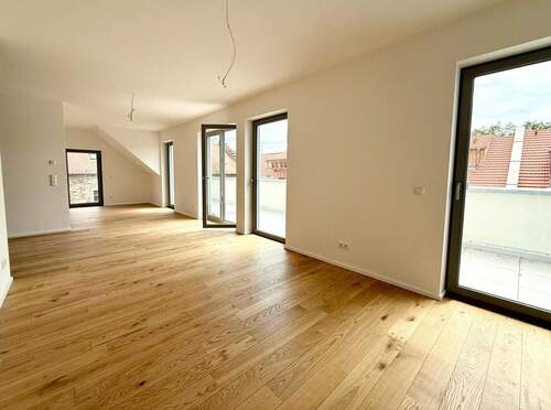 Wohnbereich-2.jpg - 3 Zimmer Terrassenwohnung zum Kaufen in Schweinfurt