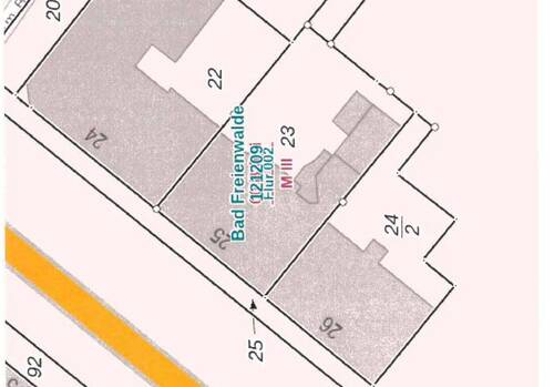 Flurkartenauszug.jpg - Mehrfamilienhaus, Wohnhaus in Bad Freienwalde (Oder) zum Kaufen