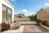 Dachterrasse - KI Einrichtung - 