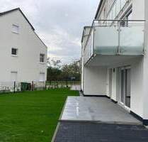 Neuwertige 4-Zimmer-Wohnung (EG mit privatem Garten) - Linkenheim-Hochstetten