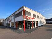 Eingang - Zwei Hallen für Logisitk, Handel, Freizeit & sport
