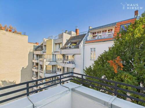 Blick vom Balkon - 