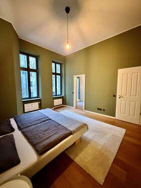 Master SZ mit Zugang Bad - Direkt vom Eigentümer: Berlin Graefekiez, sanierte top 4,5-Zimmer-Wohnung zum Soforteinzug