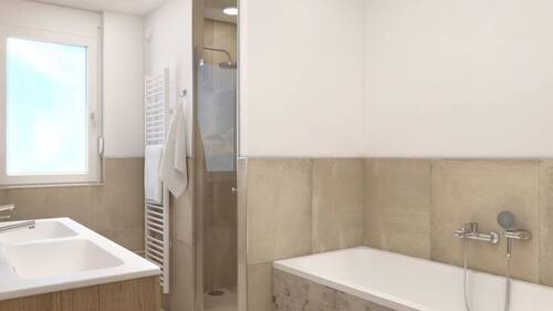 Badezimmer 1. Obergeschoss - 