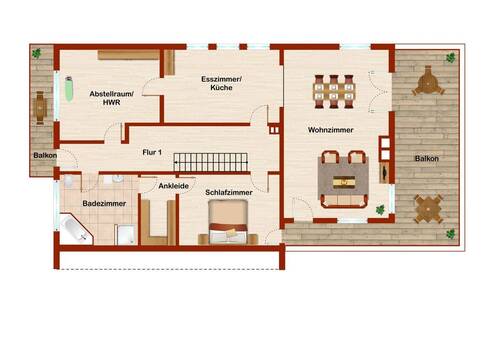 Obergeschoss - Mehrfamilienhaus, Wohnhaus mit 263,00 m² in Brilon - Madfeld zum Kaufen
