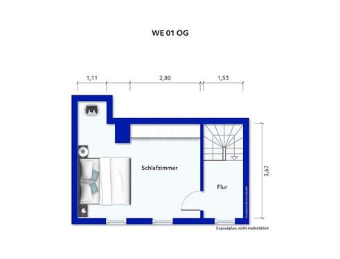 GR WE 1 OG möbliert - 