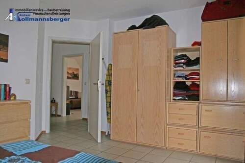 Schlafzimmer - 2 Zimmer Etagenwohnung zur Miete in Wolnzach