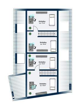 Hinterhaus WEH 2.4 und 2.5 DG - 