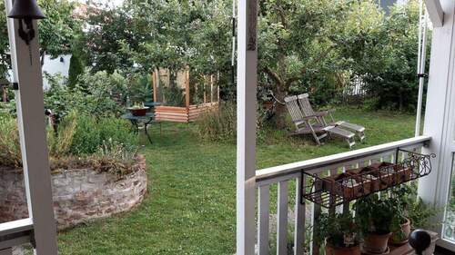 Blick von der Veranda - 