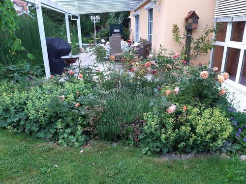 Terrasse, überdacht - 