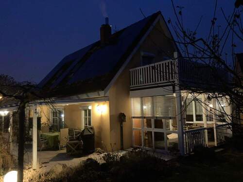 Abendstimmung im Winter 1 - 5 Zimmer Einfamilienhaus in Althegnenberg
