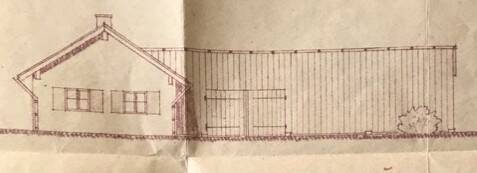 Südansicht Nebengebäude - Grundstück mit Nebengebäude und vielseitigen Nutzungsmöglichkeiten
