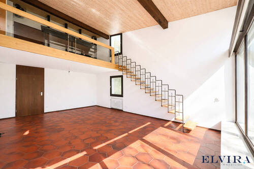 Wohn- und Essbereich - 5 Zimmer Einfamilienhaus zur Miete in München