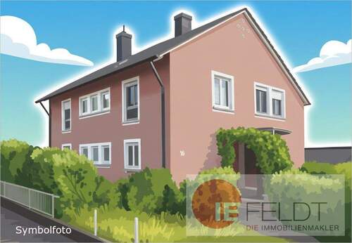 Hausansicht Symbolbild - Provisionsfrei! Wohnen über der Praxis - vielseitiges Wohn- und Geschäftshaus