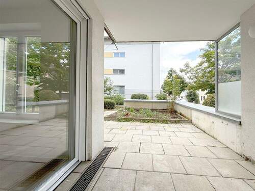 Terrasse - 4 Zimmer Etagenwohnung in Hechingen