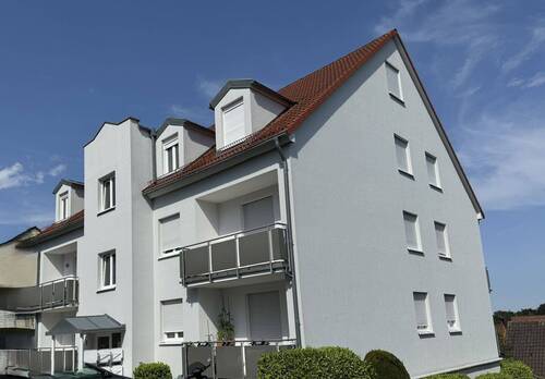 Außenansicht_ - 4-Zimmer-Wohnung mit Balkon in Bischberg