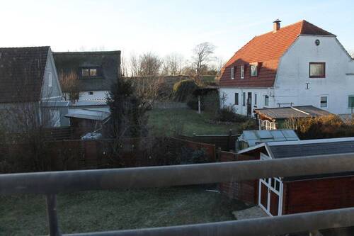 Sicht auf den Deich - 