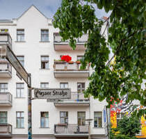 Tolle vermietete Wohnung mit Balkon in Berlin-Friedrichshain. 2002 saniert.