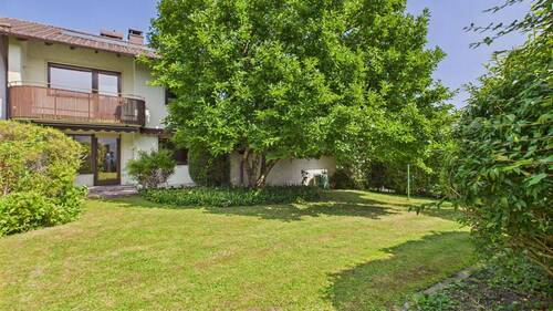 Gartenansicht - 4 Zimmer Reihenendhaus zum Kaufen in Piding
