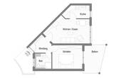 Wohnungsgrundriss - 