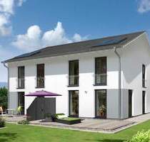 Deining Doppelhaus-Zweifamilienhaus.