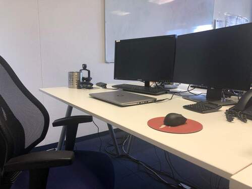Bild 1 - Helles Büro am Main - All-in-Miete