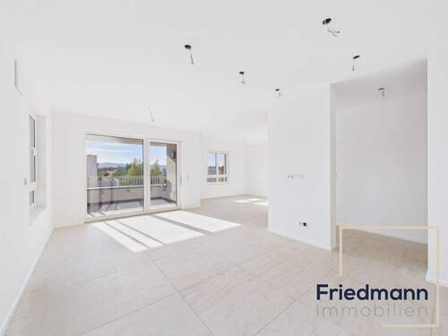 Wohnen-Essen-Kochen (1) - Premium-Komfort pur im Ermesgraben: Luxuriöse Einbauküche, Einbauschränke & Loggia in Südlage