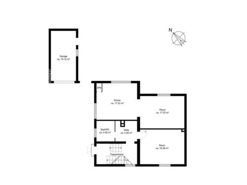 Erd- und Obergeschoss - 