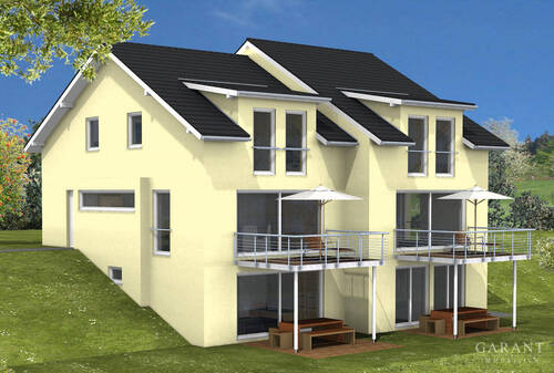 Gartengeschoss - 5 Zimmer Doppelhaushälfte in Altenriet