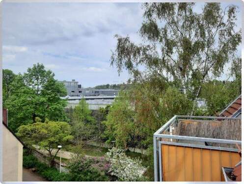 Ausblick vom Balkon - 