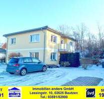 Moderne 3-Raum-Wohnung mit Süd-Balkon - Bad mit Wanne und Dusche - 2 PKW-Stellplätze - Gartengrundstück - nahe Bautzen - Obergurig Singwitz