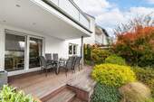 Terrasse mit Gartenzugang - 