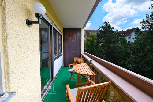 Balkon Innenhof - 3 Zimmer Etagenwohnung in München