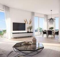 3-Zi.-Eck-Whg. mit 2 Bädern, offener Küche und umlaufendem Balkon - München Ramersdorf-Perlach