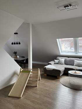 Wohnbereich - 3 Zimmer Etagenwohnung zur Miete in Bad Saulgau