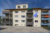 Süd-Westansicht - Attraktive, schöne 4 Zimmer Wohnung mit Balkon im 1.OG in Radolfzell - bezugsfrei, KFW 55 !