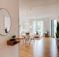 Wohnen am Wasser: Stilvolle 2-Zimmer-Wohnung mit Balkon, Wasserblick und Tiefgarage - Mainz Neustadt