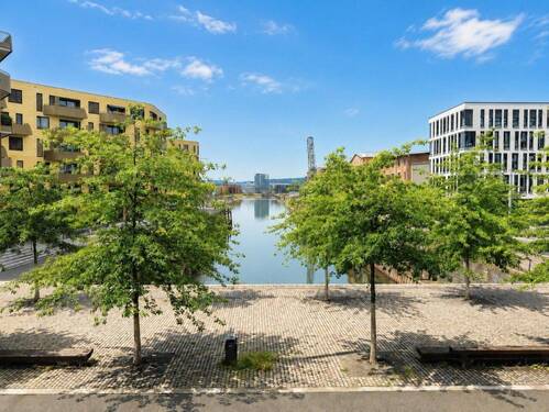 direkter Wasserblick - 2 Zimmer Terrassenwohnung in Mainz