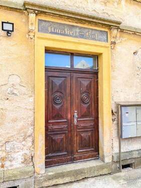 Zugang zur EG-Wohnung - 