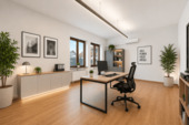 Büro - Einrichtungsbeispiel - 9 Zimmer Einfamilienhaus in Abensberg