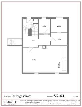 Untergeschoss - 4 Zimmer Doppelhaushälfte in Sinsheim