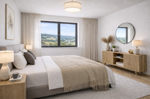 Schlafzimmer - 4 Zimmer Doppelhaushälfte in Eislingen/Fils